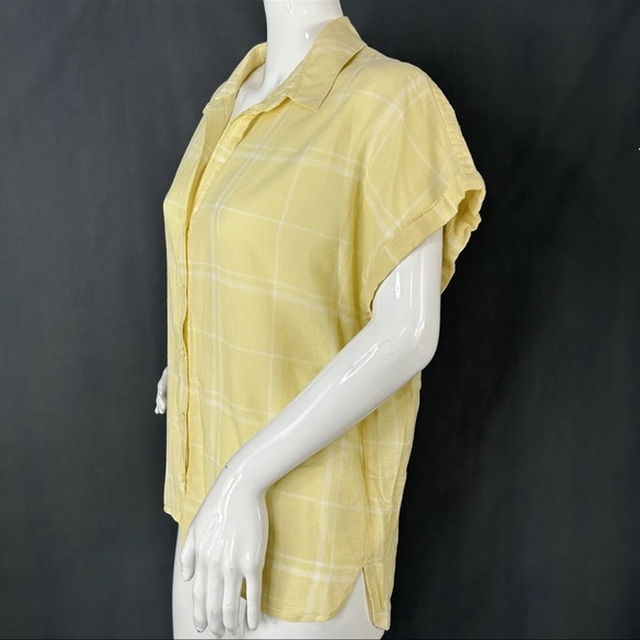 Patagonia Women's Lightweight A/C Top Shirt Harvest Windowpane Size Small - Picture 2 of 7